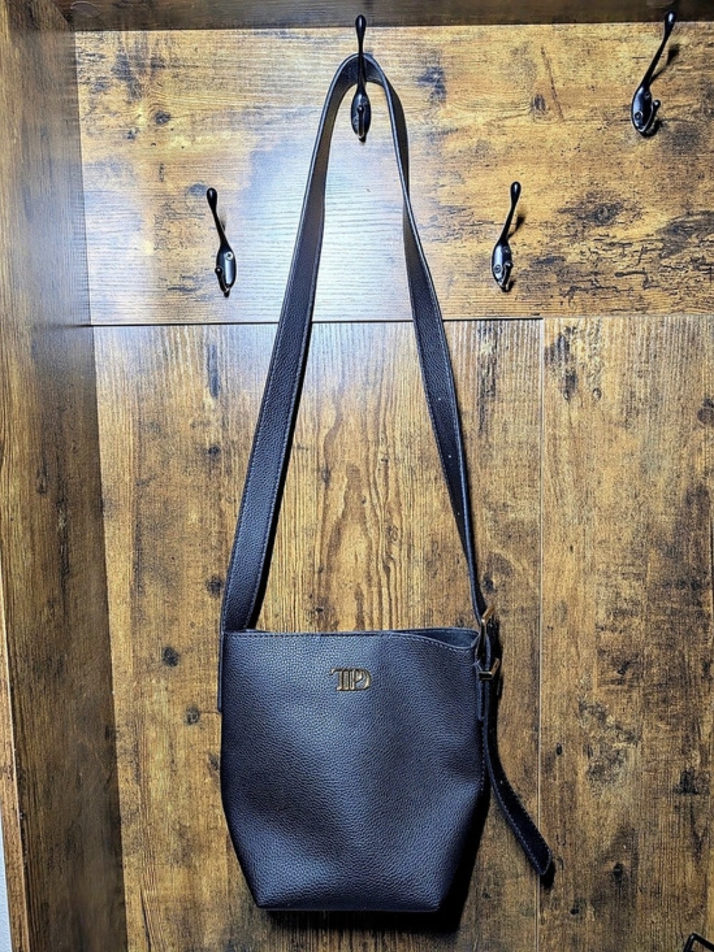 Taylor Swift TTPD Black Crossbody Bag Like New